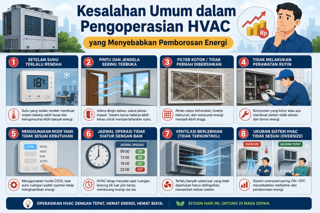pengoperasian hvac